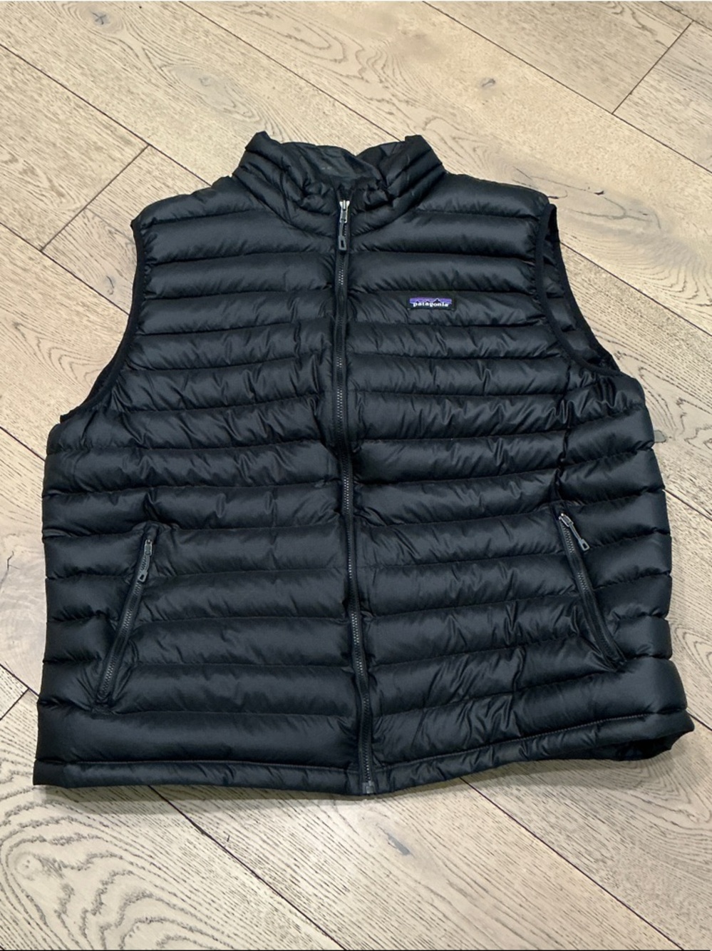 Patagonia Men's Black Quilted Down Vest